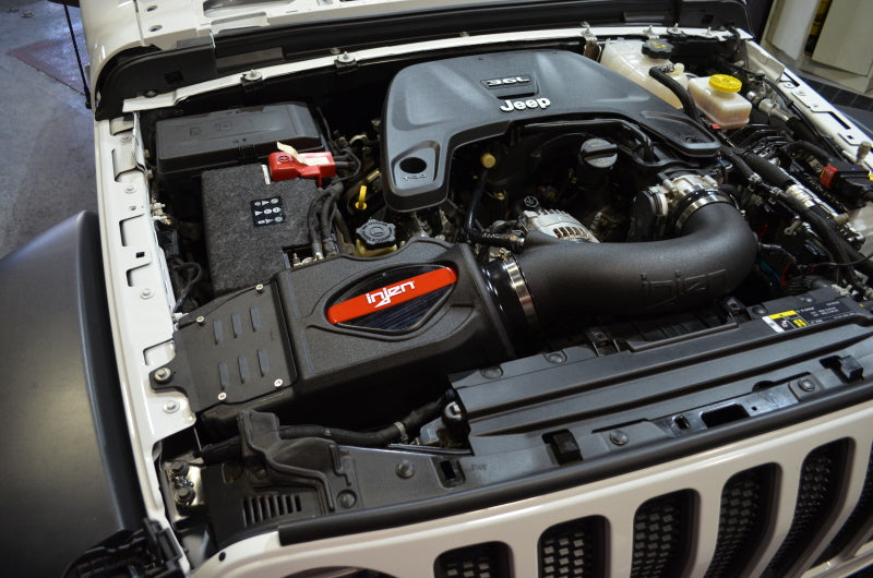 Injen 2018 Jeep Wrangler 3.6L Evolution Air Intake 8