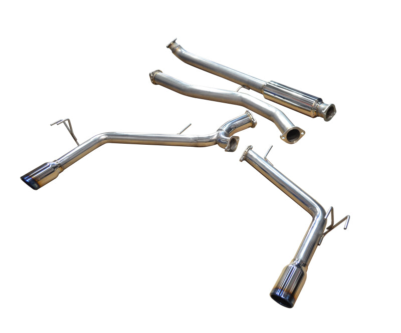 Injen 16-20 Honda Civic 1.5L Turbo 4Cyl (Sedan) 63mm SS Cat-Back Exhaust w/ Dual Burnt Titanium Tips 9