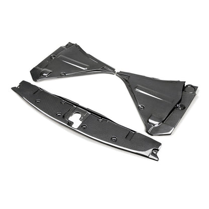 Seibon 09-10 Nissan GT-R R35 Carbon Fiber Cooling Plate 0