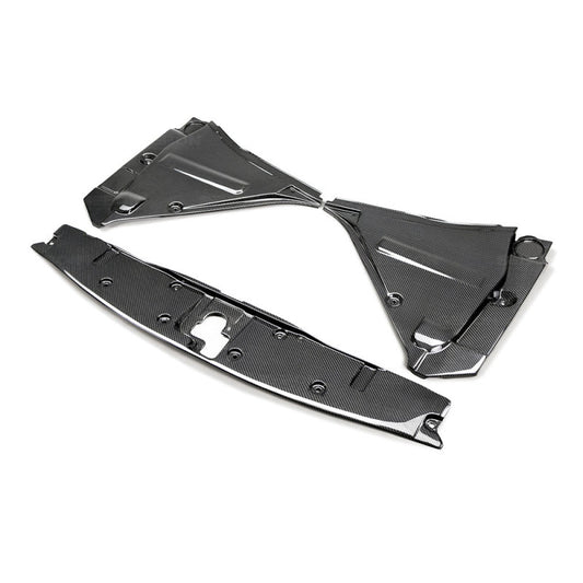 Seibon 09-10 Nissan GT-R R35 Carbon Fiber Cooling Plate 0