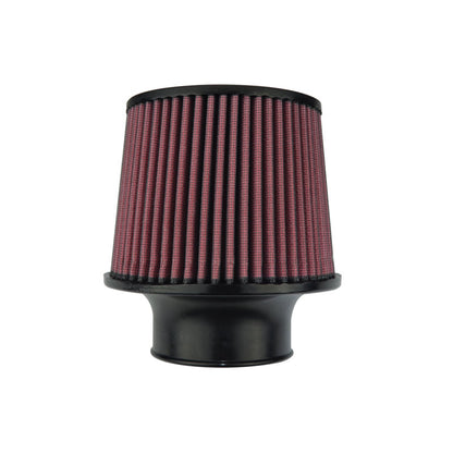 Injen High Performance Air Filter - 3.00 Black Filter 6 Base / 5 Tall / 5 Top 1