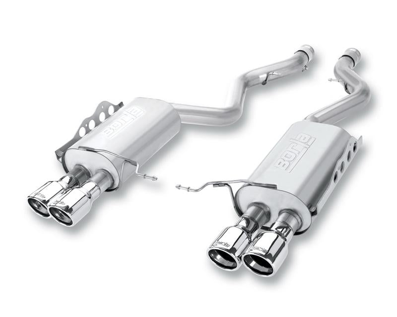 Borla 09-14 Dodge Challenger R/T 5.7L RWD 2Dr. Dual Rctgl. Angle S-Type CB Exhaust - Rear Split Exit