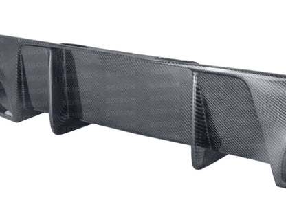Seibon 08-10 Hyundai Genesis 2dr SP-Style Carbon Fiber Rear Lip 2