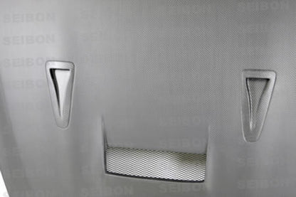 Seibon 09-10 Nissan Skyline R35 GT-R VSII-Dry Carbon Fiber Hood 5