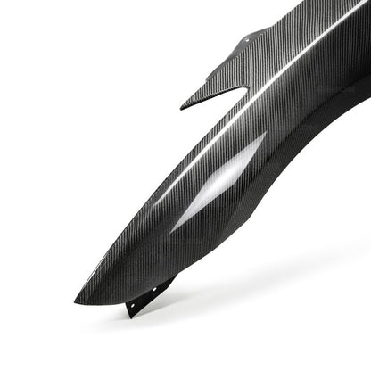 Seibon 09-10 Nissan GT-R R35 OEM Style Carbon Fiber Fenders 3