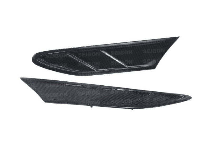 Seibon 12-13 BRZ/FRS FR Style Carbon Fiber Fender Ducts (Pair) 0