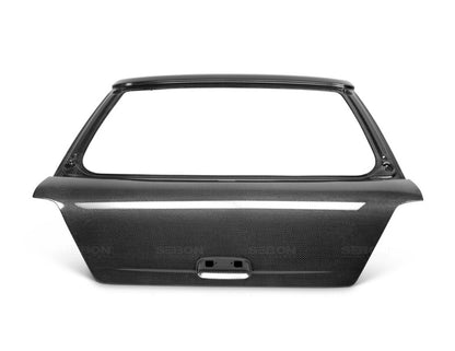 Seibon 02-07 Subaru WRX Wagon Carbon Fiber Hatch 1