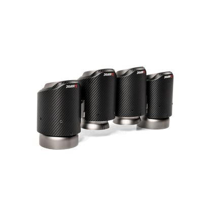 Akrapovic 2020+ BMW X3 M/X3 M Competition (F97) Tail Pipe Set (Carbon) 0