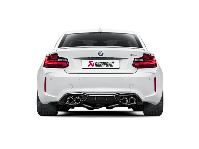 Akrapovic 16-17 BMW M2 (F87) / 2018+ BMW M2 Competition/M2 CS (F87N) Rear Carbon Fiber Diffuser - Hi 2