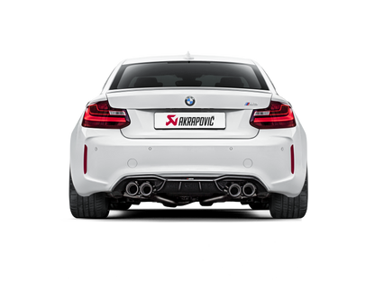 Akrapovic 16-17 BMW M2 (F87) / 2018+ BMW M2 Competition/M2 CS (F87N) Rear Carbon Fiber Diffuser - Hi 2