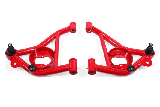 BMR Suspension BMR 78-87 G-Body Non-Adj. Lower A-Arms (Polyurethane) - Red