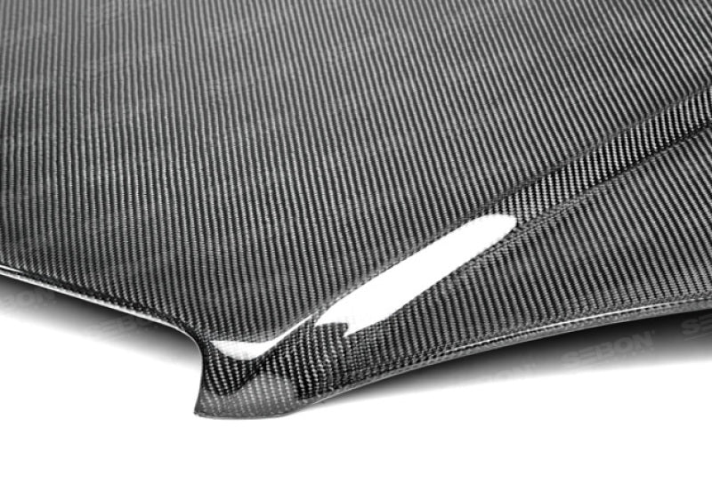 Seibon 07-11 Mercedes Benz C-Class (Does Not Fit C63) OEM-Style Carbon Fiber Hood 2
