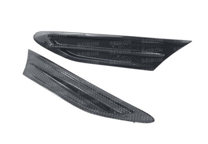 Seibon 12-13 BRZ/FRS BR Style Carbon Fiber Fender Ducts (Pair) 0