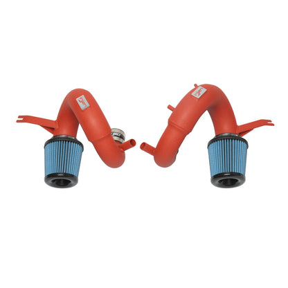 Injen 19-21 Genesis G70 V6-3.3L Twin Turbo SP Short Ram Air Intake System - Wrinkle Red 0