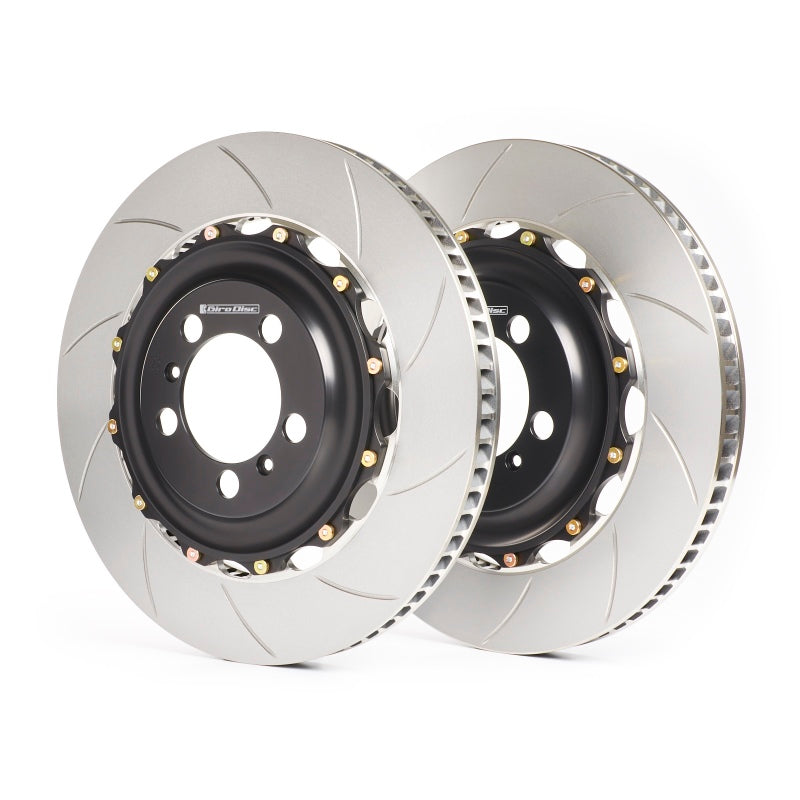 GiroDisc 2016+ Chevrolet Camaro SS 1LE (6th Gen w/6 Piston Front Caliper) Slotted Rear Rotors 0