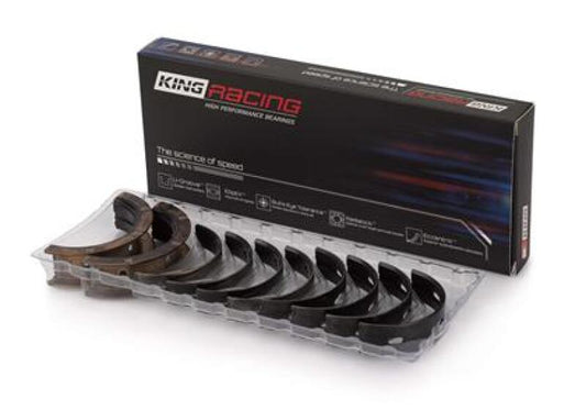 King Engine Bearings King Audi R8 4.2/5.2/Lamborghini Gallardo/Huracan V10 Coated Perf Main Bearing Set - Size STDX