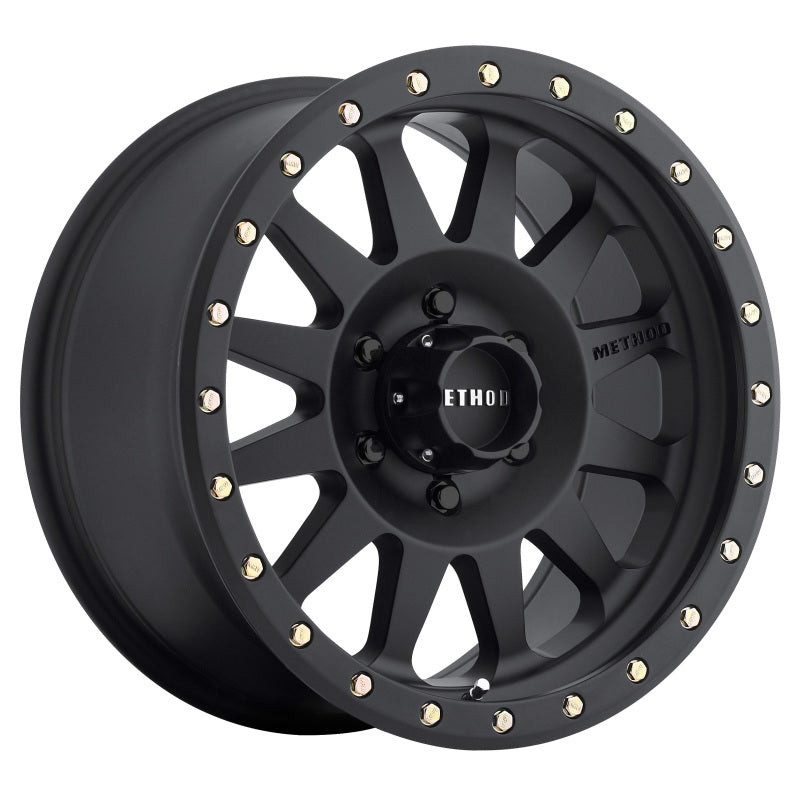 Method Wheels Method MR304 Double Standard 17x8.5 0mm Offset 6x5.5 108mm CB Matte Black Wheel