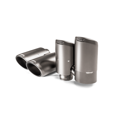 Akrapovic 2018+ Porsche Cayenne V6 (536) Tail Pipe Set (Titanium) 0