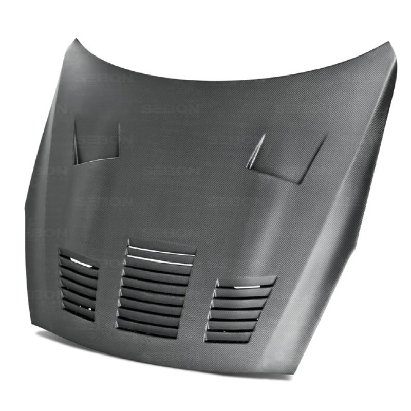Seibon 09-10 Nissan GTR R35 GT-Dry Carbon Fiber Hood 7