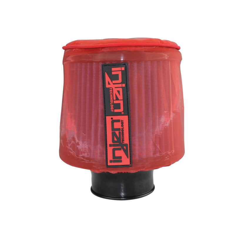 Injen Red Water Repellant Pre-Filter fits X-1015 X-1018 6.75in Base/5in Tall/5in Top 1