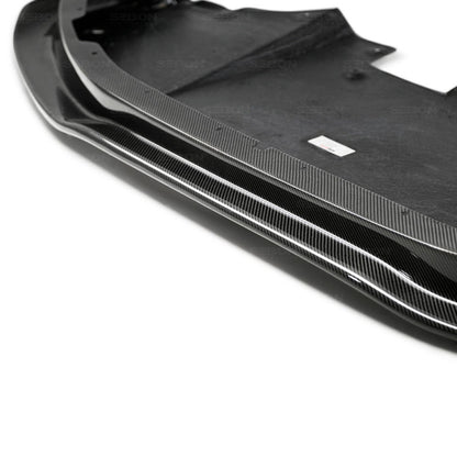 Seibon 09-10 Skyline R35 GT-R SS Carbon Fiber Front Lip 2