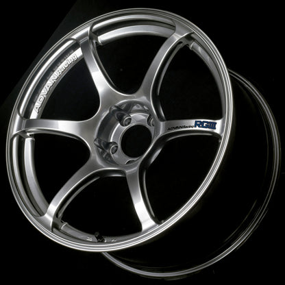 Advan RGIII 18x9.0 +25 5-114.3 Racing Hyper Black Wheel 1