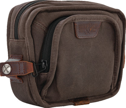 Burly Brand Handlebar Bag - Dark Oak