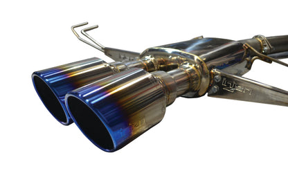 Injen 17-19 Honda Civic Type-R 3in SS Cat-Back Exhaust w/ Dual Burnt Titanium Tips 11