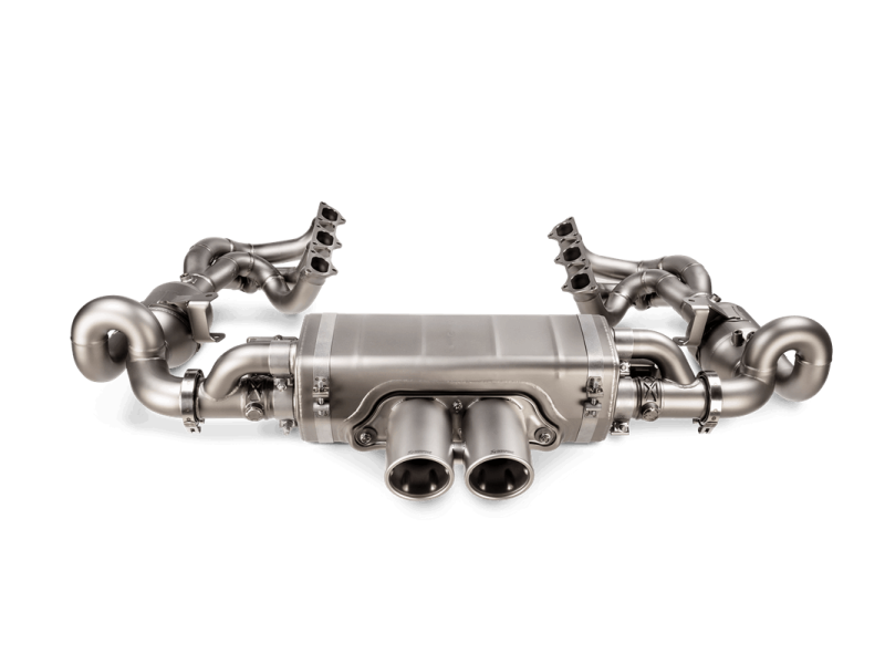 Akrapovic 21-22 Porsche 911 GT3/GT3 RS (992) Slip-On Race Line (Titanium) w/Titanium Tips 2