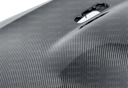 Seibon 08-12 BMW E90 M3 4dr OEM Style Carbon Fiber Hood 3