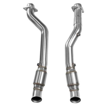 Kooks Headers Kooks 2018+ Jeep Grand Cherokee TrackHawk 6.2L 3in Inlet x 3in OEM Outlet Catted SS Connection Pipes