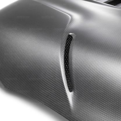 Seibon 2020 Toyota GR Supra TS-Style Dry Carbon Fiber Hood 7