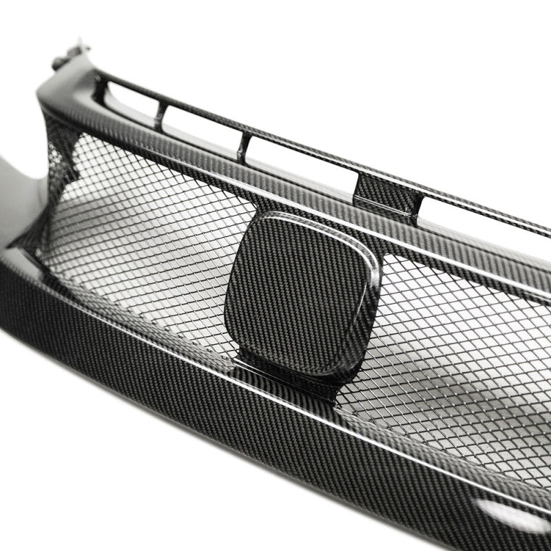 Seibon 17-18 Honda Civic Type R CV-Style Carbon Fiber Front Grill 2