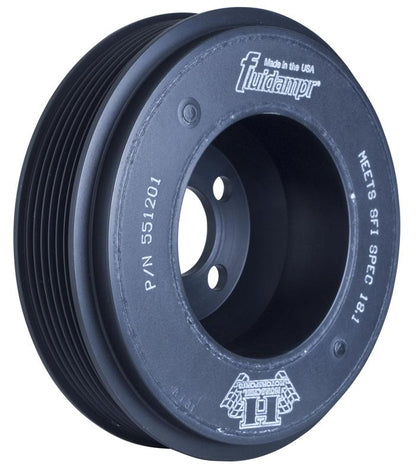 Fluidampr VW 2000-2005 1.8L Turbo Motor (4 bolt hole mounting) Steel Internally Balanced Damper - Golf & A4