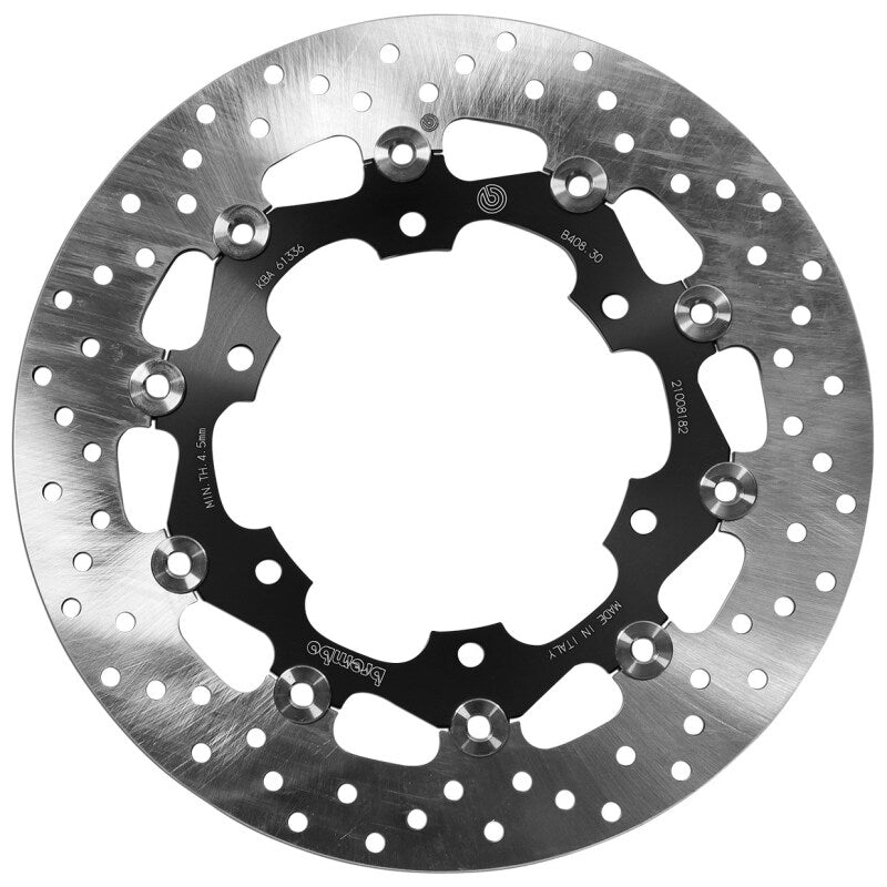Brembo OE Powersports Brembo OE 05-06 Yamaha DT X Supermotard 125CC/05-06 XJ N 600CC 298x5mm Brake Disc - Front Floating