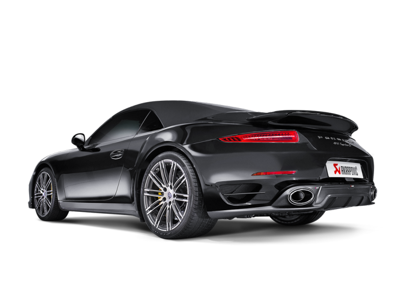 Akrapovic 14-15 Porsche 911 Turbo/Turbo S (991) Rear Carbon Fiber Diffuser - Matte 4