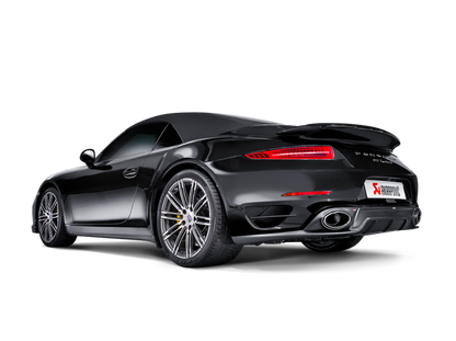 Akrapovic 14-15 Porsche 911 Turbo/Turbo S (991) Rear Carbon Fiber Diffuser - Matte 4