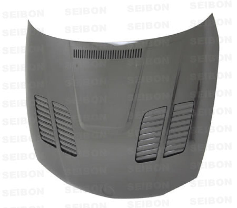 Seibon 08-11 BMW 1 Series (E81/E82) 2DR/HB GTR-Style Carbon Fiber Hood 4