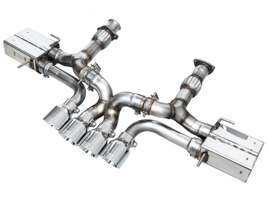 AWE Tuning AWE 23-25 Chevrolet C8 Corvette Z06 5.5L SwitchPath Exhaust System - Chrome Silver Tips