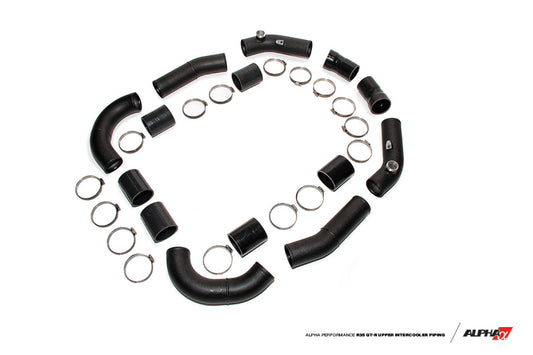 AMS Performance 2009+ Nissan GT-R R35 Alpha Upper I/C Pipe (Use w/Alpha I/C / TiAL Flange) - GTR