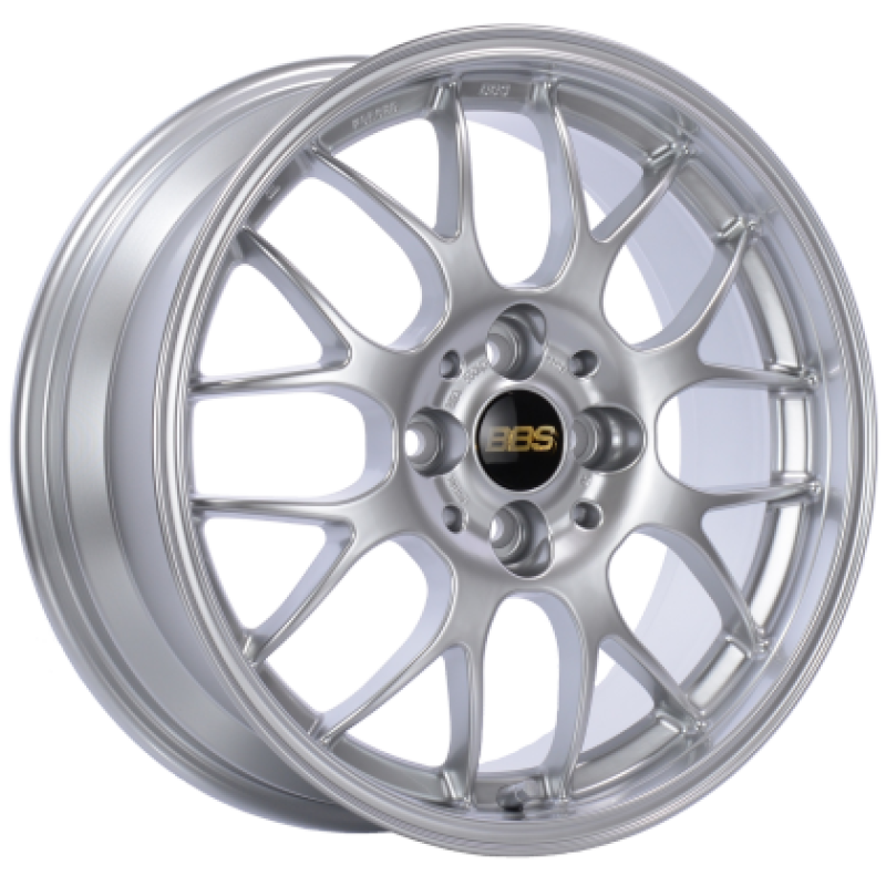 BBS RG-R 18x8 5x114.3 ET40 82mm Bore Diamond Silver Wheel PFS Required 0