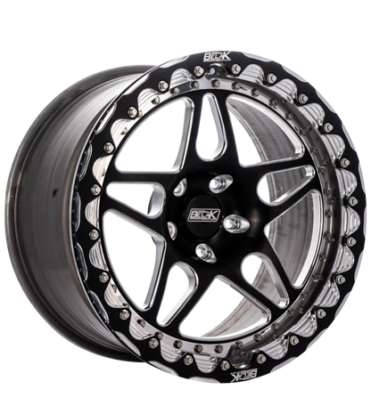 Belak Wheels Belak 18x10 / 6.75in BS / 5x114.3 BP / High Pad / Series 3 Wheel - Single Beadlock