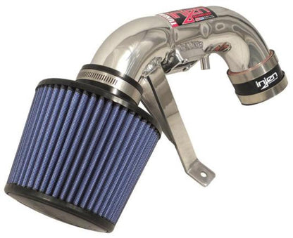 Injen 06-11 Honda Civic Hybrid 1.3L 4 cyl Polished Dyno-Tuned Air Intake w/ Web Nano-Fiber Filter 3