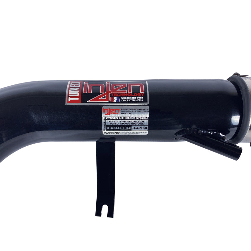 Injen 01-04 Civic Dx/Lx/Ex/Hx Black Short Ram Intake 3