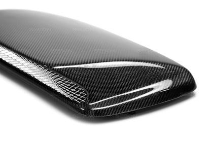 Seibon 98-01 Subaru Impreza STI Carbon Fiber Hood Scoop - Only Fits OEM Hoods (Not Seibon Hoods) 2