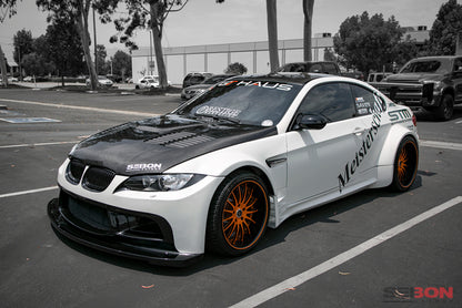 Seibon 07-10 BMW M3 Series 2Dr (E92) GTR-Style Carbon Fiber hood 3