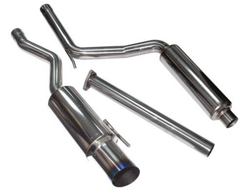 Injen 06-09 Civic Si Coupe Only 60mm Cat-back Exhaust w/ Titanium Tip 1