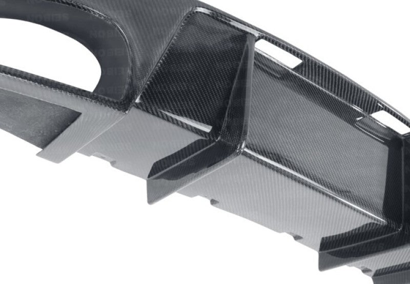 Seibon 08-10 Hyundai Genesis 2dr SP-Style Carbon Fiber Rear Lip 5