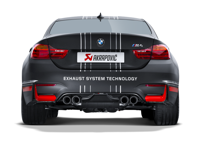 Akrapovic 14-17 BMW M4 (F82 F83) Rear Carbon Fiber Diffuser - Matte 2