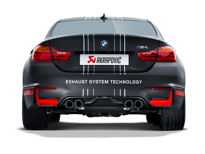 Akrapovic 14-17 BMW M4 (F82 F83) Rear Carbon Fiber Diffuser - Matte 2